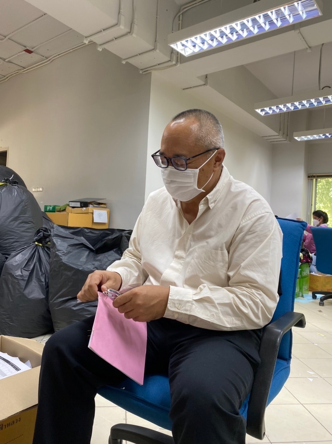 กิจกรรม Big cleaning Day ส่วนการเงินเเละบัญชี (10-14 ม.ค.65)